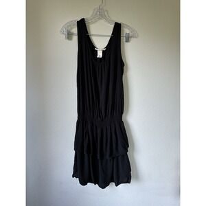H&M Long‎ Women's Sleeveless Black Sundress Size 6